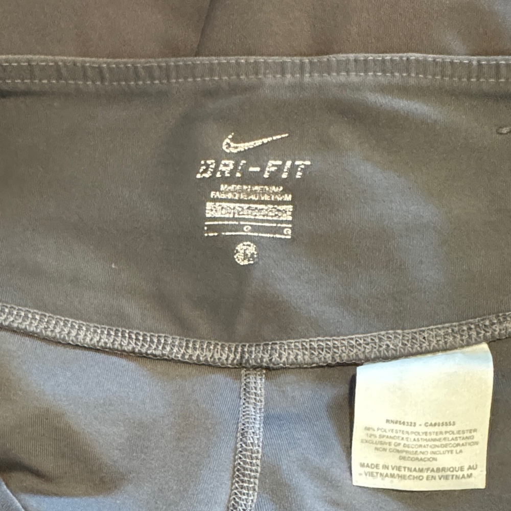 Nike Black Cropped Performance Capris - Picture 9 of 10